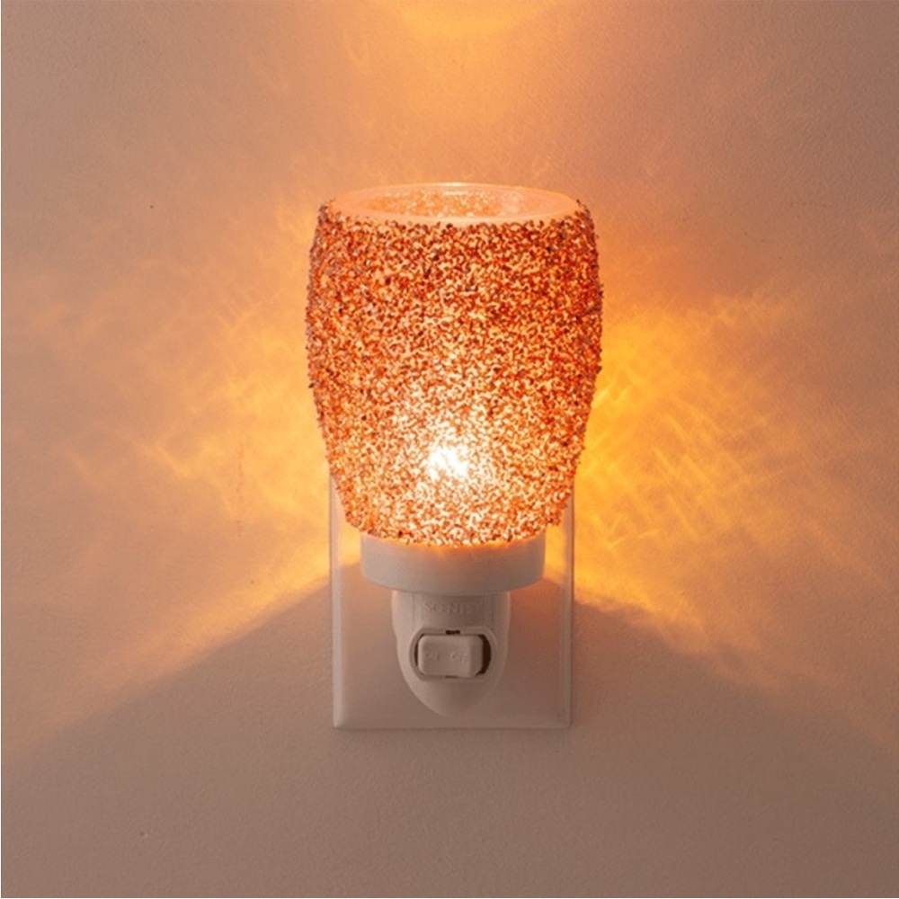 Scentsy Rose Gold Glitter Night Light